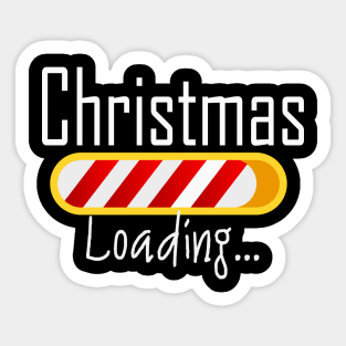 Christmas 2024 loading Sticker